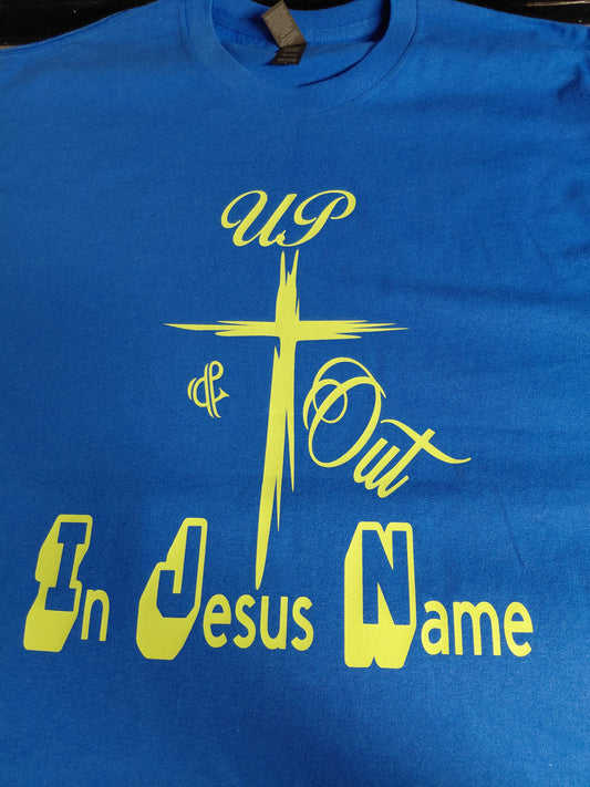 Up and Out t shirts