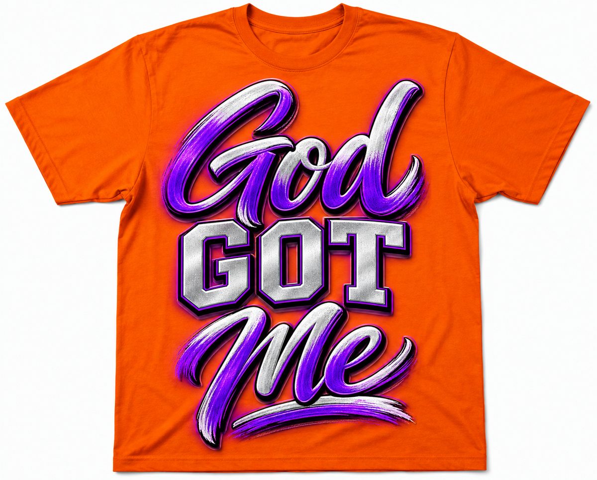 God Got Me T shirt male