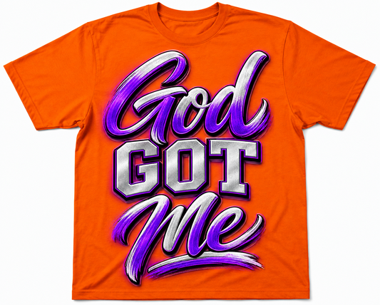 God Got Me T shirt male