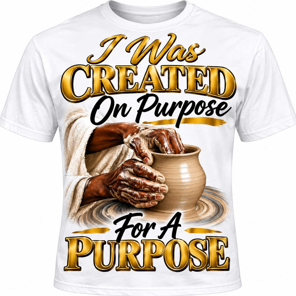 Created on Purpose unisex T shirt