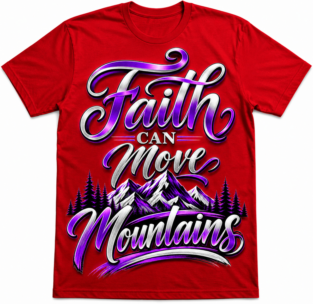 Faith Can Move Mountains T shirt Unisex