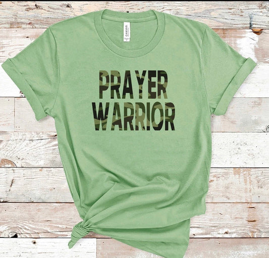 Prayer Warrior T shirt female