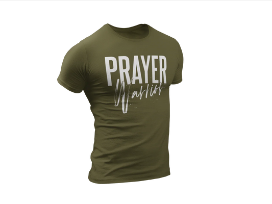 Prayer warrior T shirt male