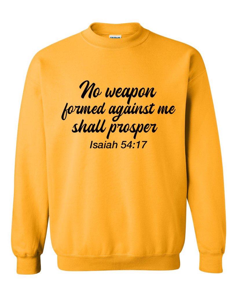 No weapon long sleeve sweat shirt
