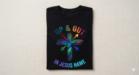 Up and Out T shirts Unisex